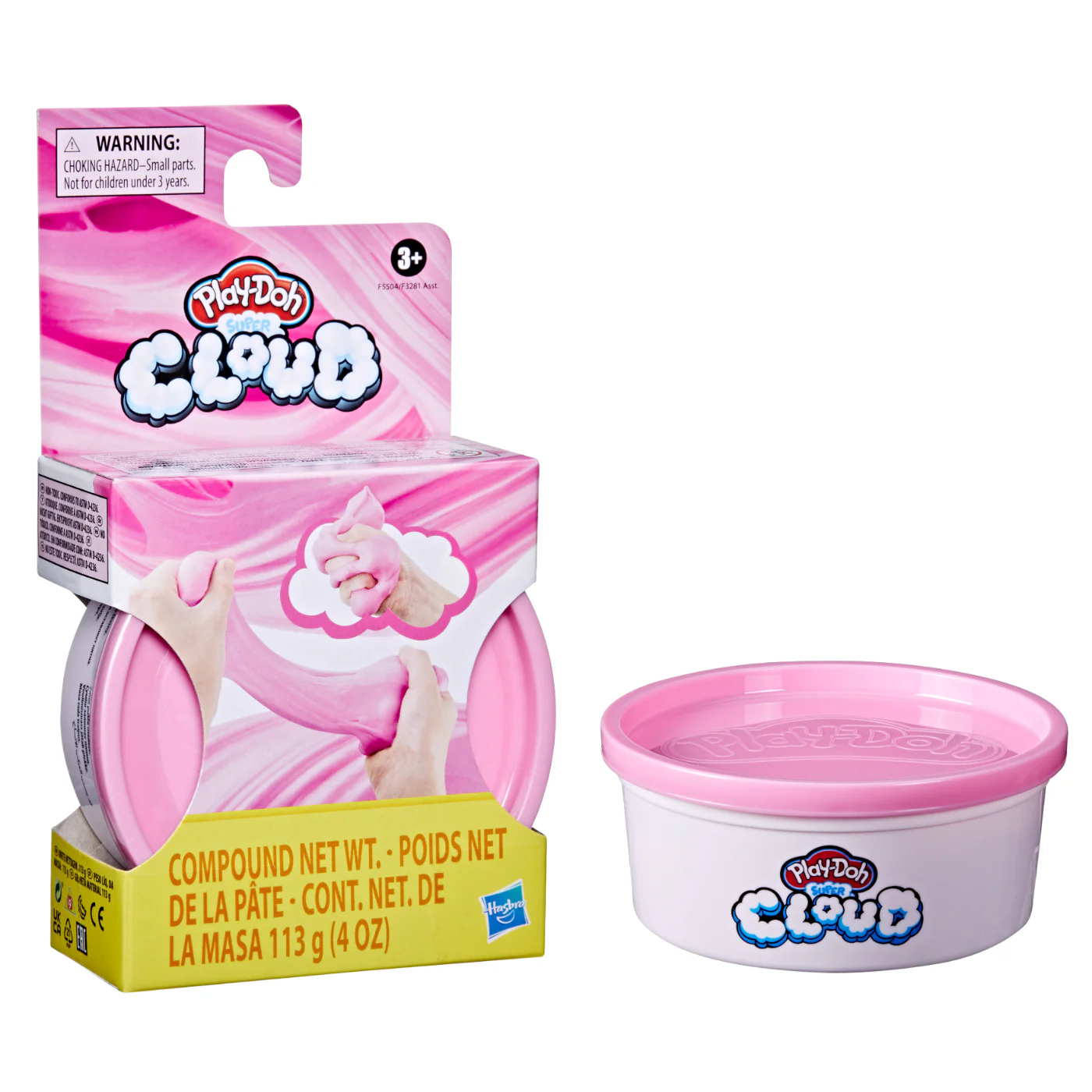 Play-Doh Super Cloud Rosado (4Oz) - Imagen 2