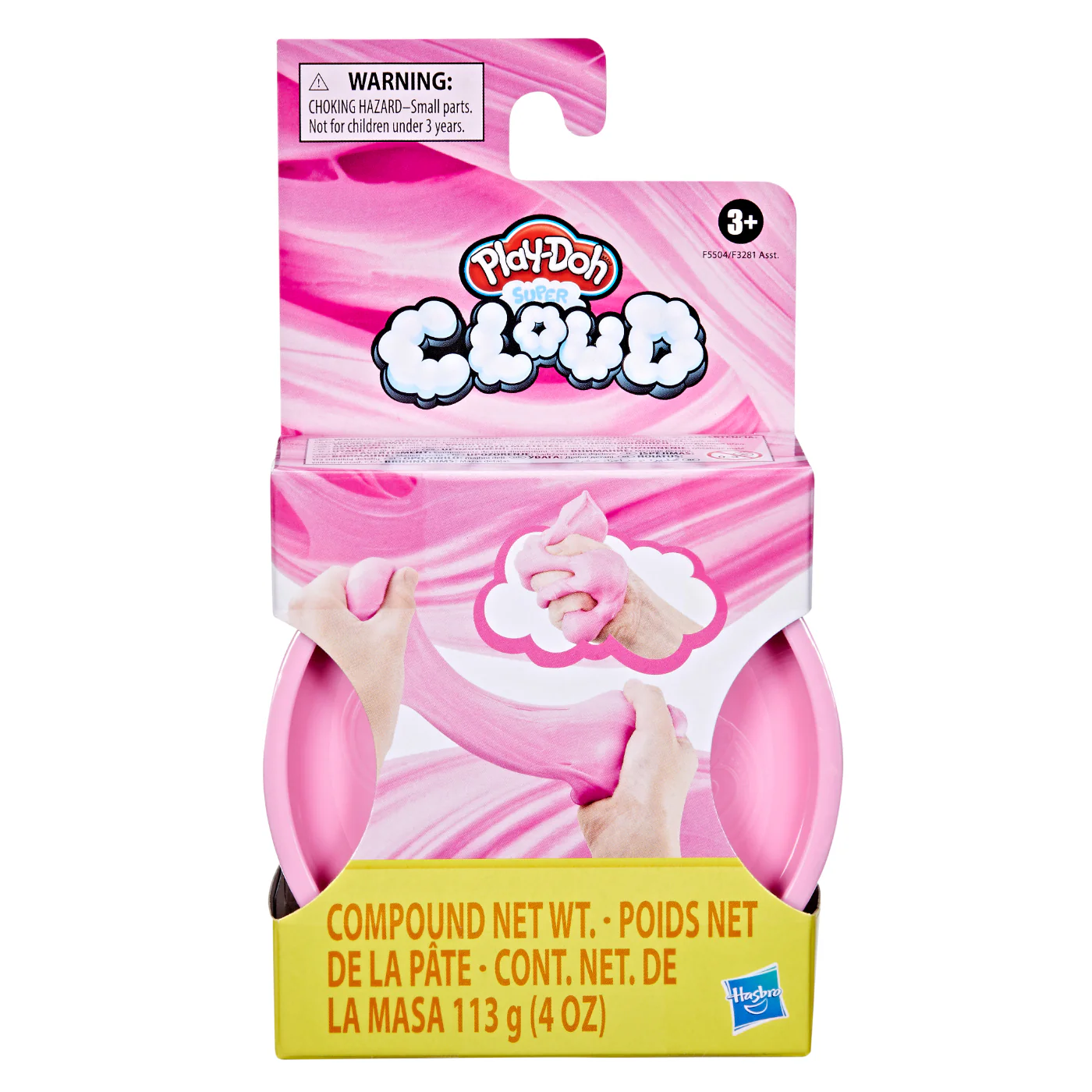 Play-Doh Super Cloud Rosado (4Oz) - Imagen 3