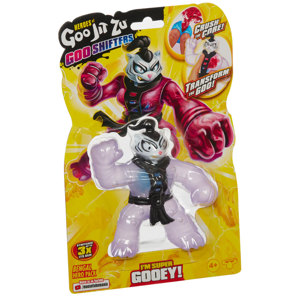 Goo Jit Zu Ultra Goo Shifters Héroe X 1 Bengal