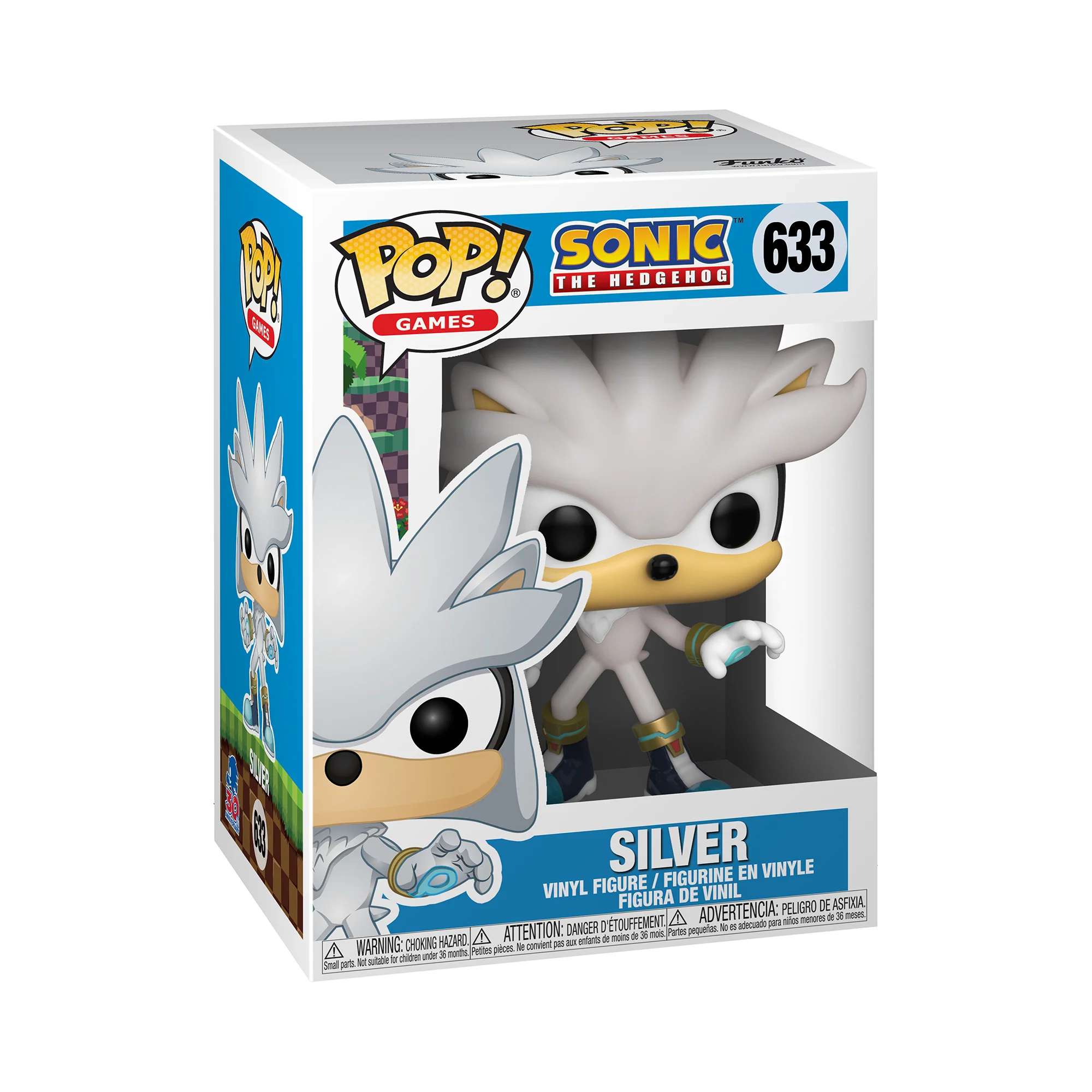 Funko Pop Games: Sonic 30Th - Silver Hedgehog - Imagen 2