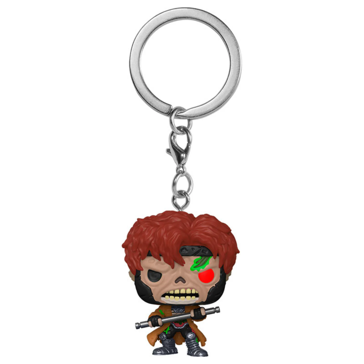 Funko Pop Llavero: Marvel Zombies - Gambit