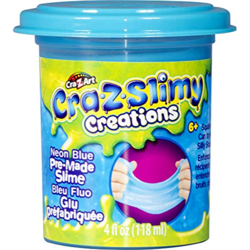 Cra-Z Slimy 4 Oz - Azul Neón