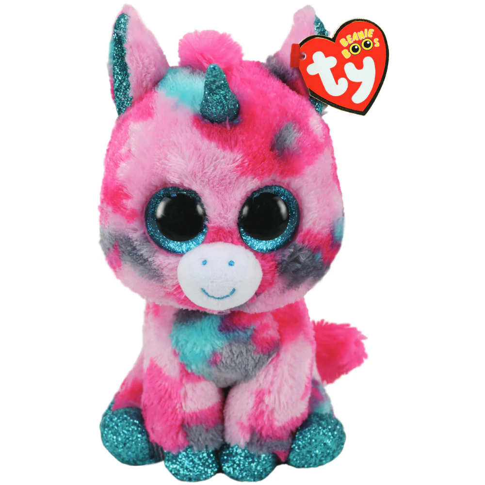Ty Beanie Boos Gumball Unicornio Rosa/Aguamarina Regular